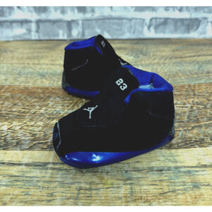 Nike Air Jordan 8 OG Black Royal Blue Crib Booties TD 305887-041 Baby Size 0C